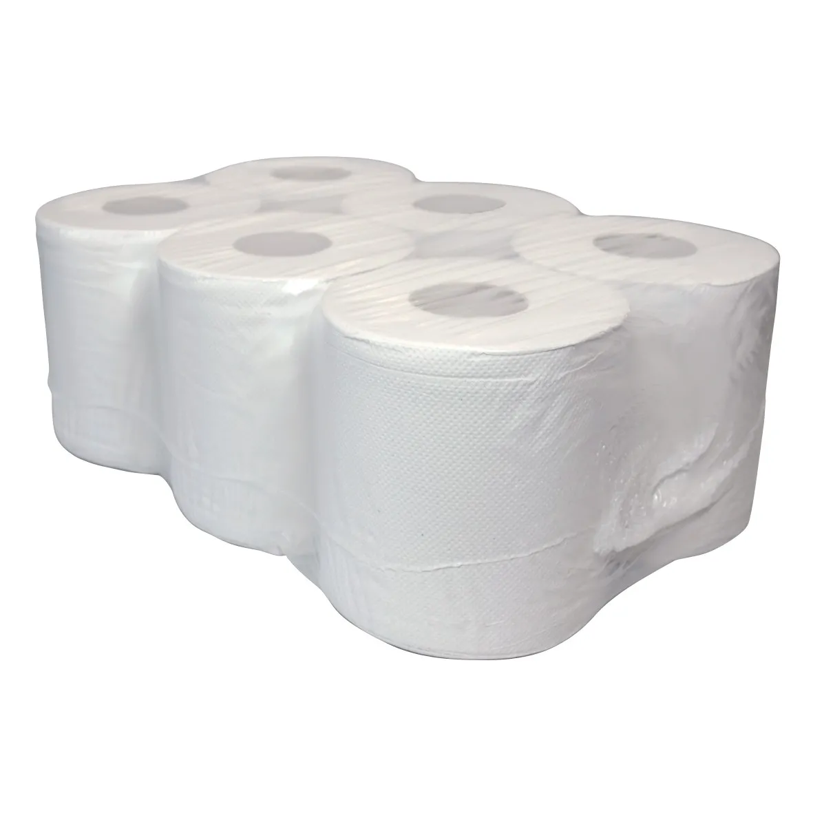 Poetspapier midi rol – Torkrol M2 wit | 1-laags, 300 meter