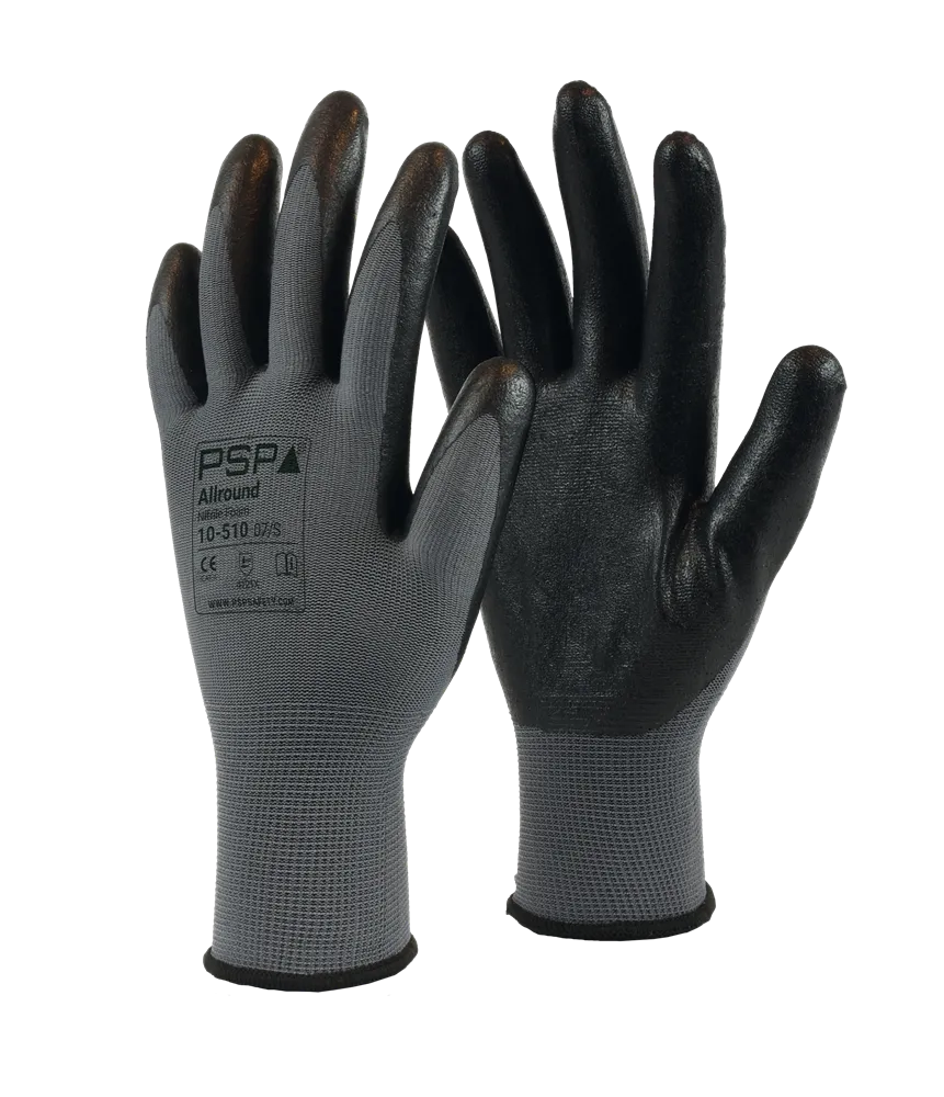 Handschoen allround Nitrile foam 10-510