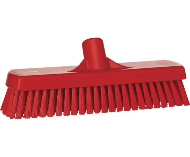 Vloerschrobber vikan rood
