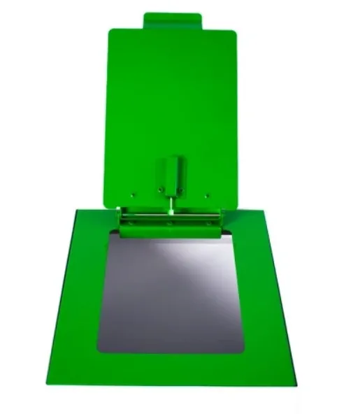 Top met klepdeksel voor modulaire afvalscheidingsunit 60 liter, V-Part - groen