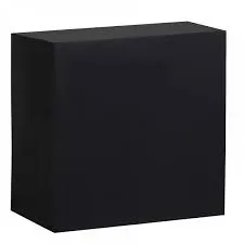 Horeca servet airlaid zwart 40 x 40 cm - 50 stuks