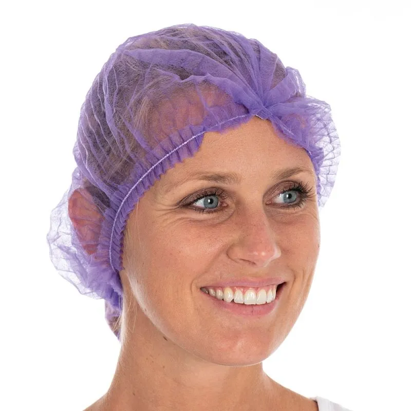 Haarnet wokkel paars | Mob Cap Light PP
