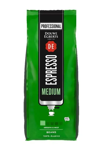 Koffiebonen medium roast Douwe Egberts 6 x 1000 gram