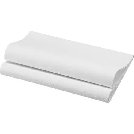 Horeca servet airlaid wit 40 x 40 cm - 50 stuks
