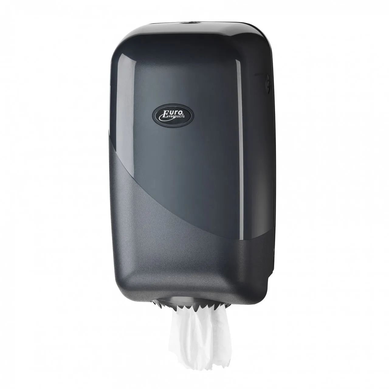 Mini poetsroldispenser pearl zwart