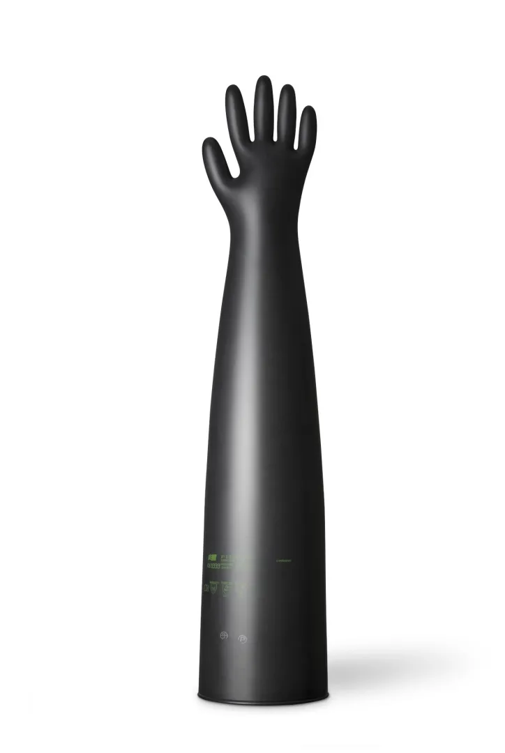 Dry box glove bromobutyl | poort  250 mm