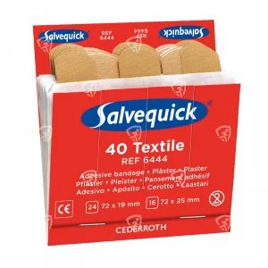 Pleister salvequick textiel 6444