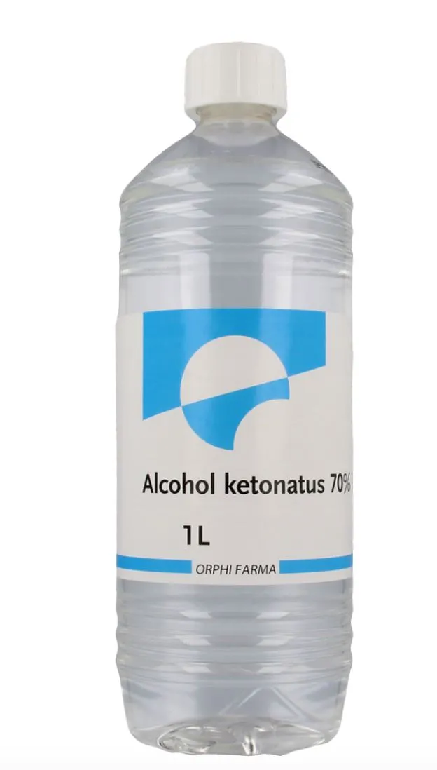 Alcohol, Ethanol Ketonatus 70% ged. 1% MEK 1 L, 33206