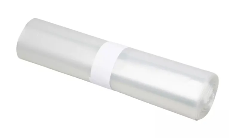 Afvalzak 70 x 110 cm T25  HDPE Transparant rol 25 stuks
