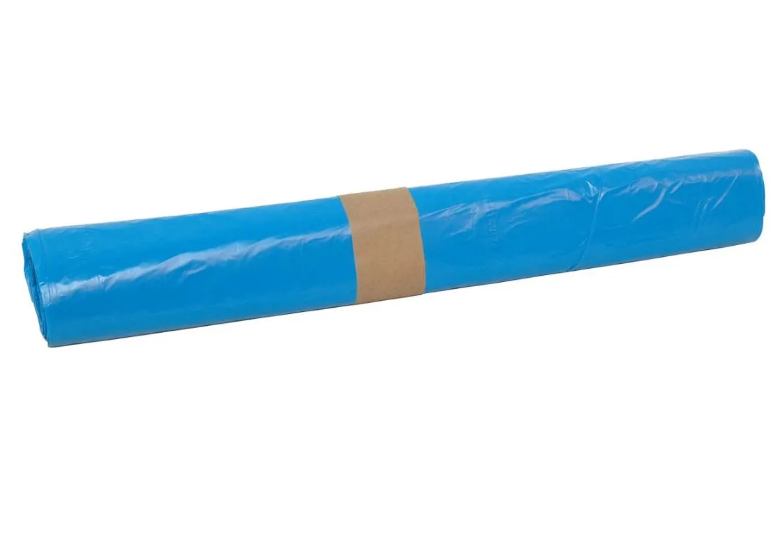 Afvalzak 140L 80x110 cm T25 HDPE Blauw – Grote vuilniszak